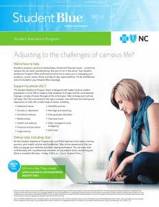Adjusting to the challenges of campus life? Duke University Students