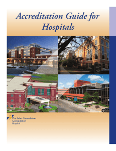 Accreditation Guide for Hospitals