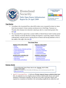 Homeland Security Daily Open Source Infrastructure Report for 24 April 2009