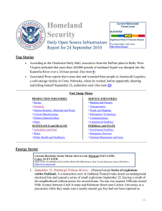 Homeland Security Daily Open Source Infrastructure Report for 24 September 2010