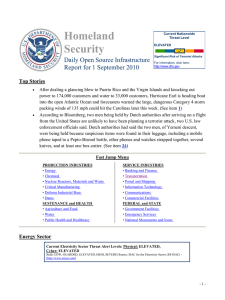 Homeland Security Daily Open Source Infrastructure Report for 1 September 2010