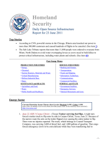 Homeland Security Daily Open Source Infrastructure Report for 23 June 2011