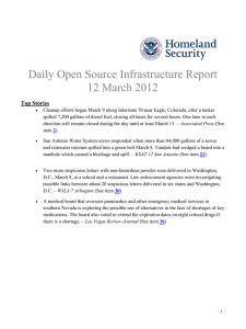 Daily Open Source Infrastructure Report 12 March 2012 Top Stories
