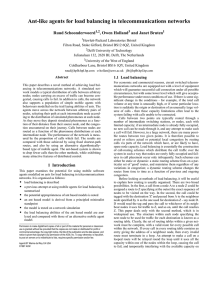 1.1  Load balancing Abstract