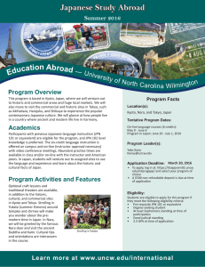Japanese Study Abroad  Educati on Abroad