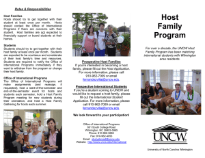 Host Family Roles &amp; Responsibilities