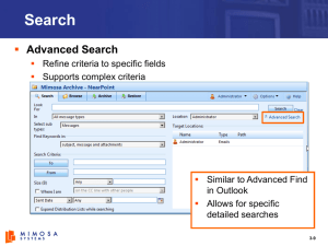 Search  Advanced Search