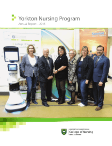 Yorkton Nursing Program Annual Report – 2015