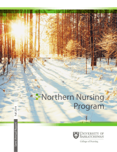 Northern Nursing Program t epor
