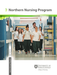 Northern Nursing Program all 2013 F