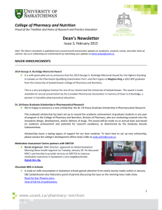 scholarship colorado application university denver pharmacy dean nutrition newsletter issue college february