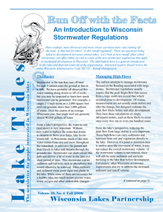 An Introduction to Wisconsin Stormwater Regulations