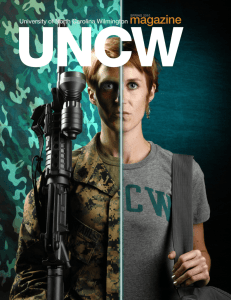 UNCW magazine University of North Carolina Wilmington spriNg 2010