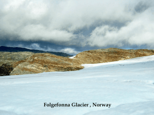 Folgefonna Glacier , Norway