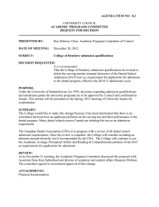 AGENDA ITEM NO:  8.2 ACADEMIC PROGRAMS COMMITTEE REQUEST FOR DECISION