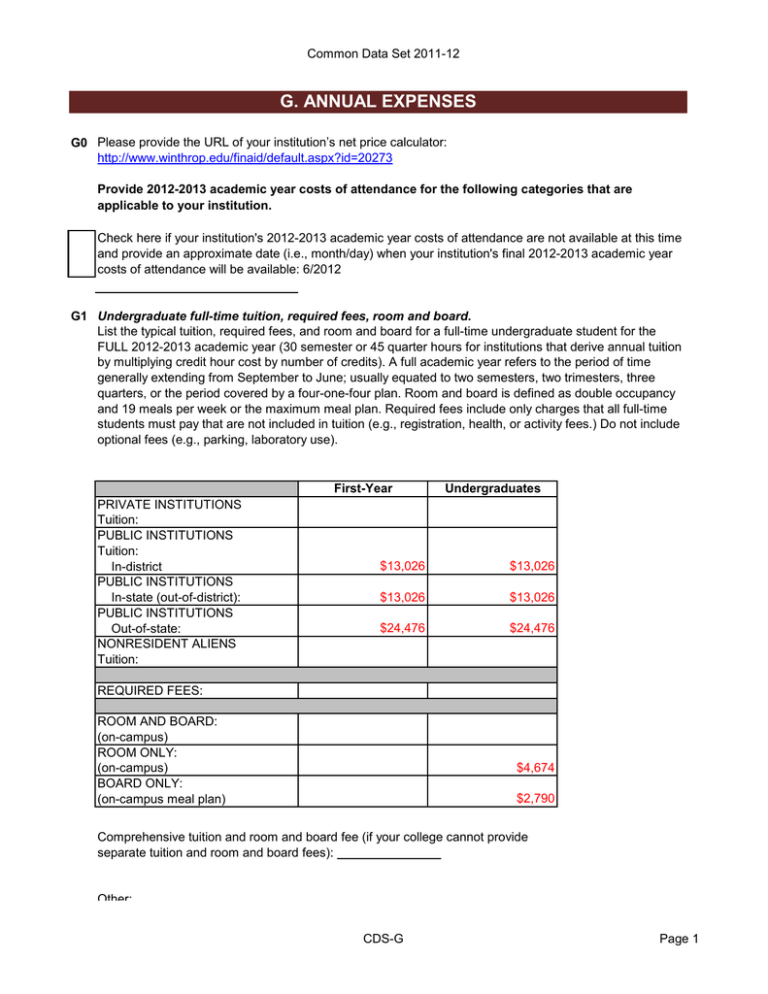 How To Calculate Total Annual Expenses