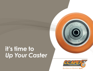 it’s time to Up Your Caster C