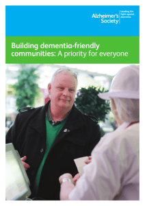 Building dementia-friendly communities: