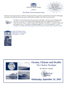 The Planet Ocean Seminar Series