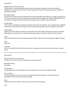 Type:Student  Energy Efficiency and Conservation: