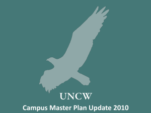 UNCW Campus Master Plan Update 2010