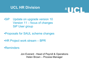 UCL HR Division
