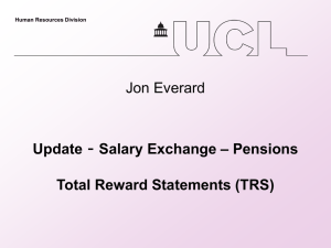 - Jon Everard – Pensions Update