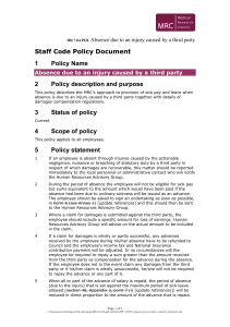 Staff Code Policy Document 1 Policy Name 2
