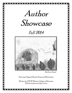 Author Showcase Fall 2014