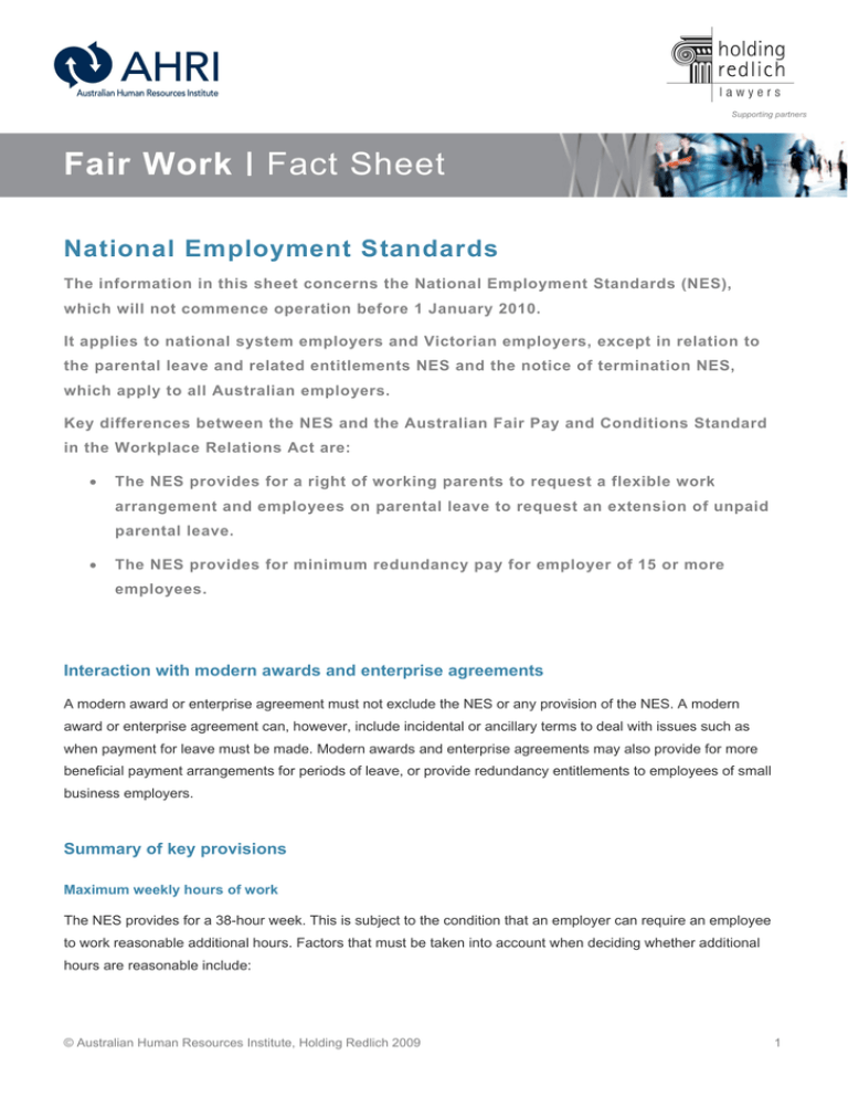 fair-work-national-employment-standards