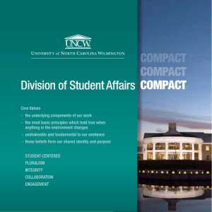Division of Student Affairs COMPACT