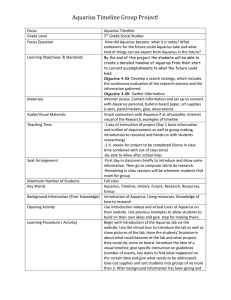 Aquarius Timeline Group Project!