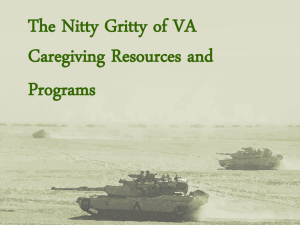 The Nitty Gritty of VA Caregiving Resources and