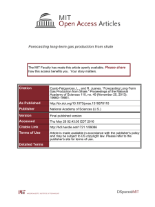 Forecasting long-term gas production from shale Please share