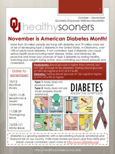 November is American Diabetes Month!