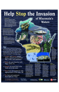 Help the Invasion Stop of Wisconsin’s