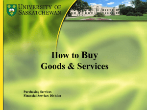 Buy How to Goods &amp; Services Purchasing Services