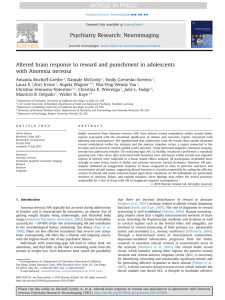 Altered brain response to reward and punishment in adolescents