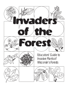 Invaders of the Forest Educators’ Guide to