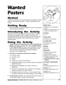 Wanted Posters Method