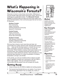 What’s Happening in Wisconsin’s Forests?