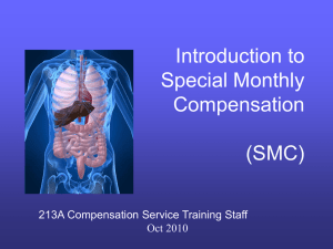 Introduction to Special Monthly Compensation (SMC)