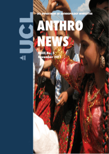 ANTHRO NEWS ISSUE No. 5 November 2011