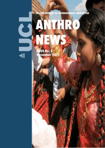 ANTHRO NEWS ISSUE No. 5 November 2011