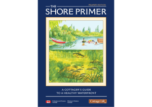 SHORE PRIMER THE A COTTAGER’S GUIDE TO A HEALTHY WATERFRONT