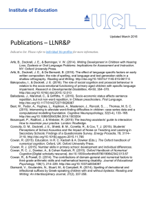 Publications – LLNR&amp;P