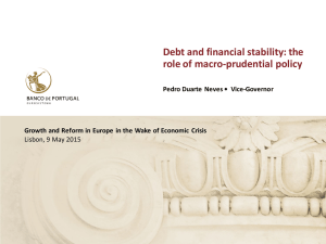 Debt and financial stability: the role of macro-prudential policy