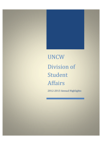 UNCW Division of Student Affairs