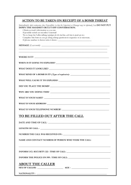 BOMB THREAT CALL PROCEDURES BOMB - 012024697 1 1200d42afd207bc8fd0e8f83d78615a6 260x520 