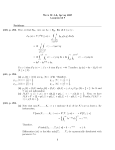 Math 5010-1, Spring 2005 Assignment 8 Problems
